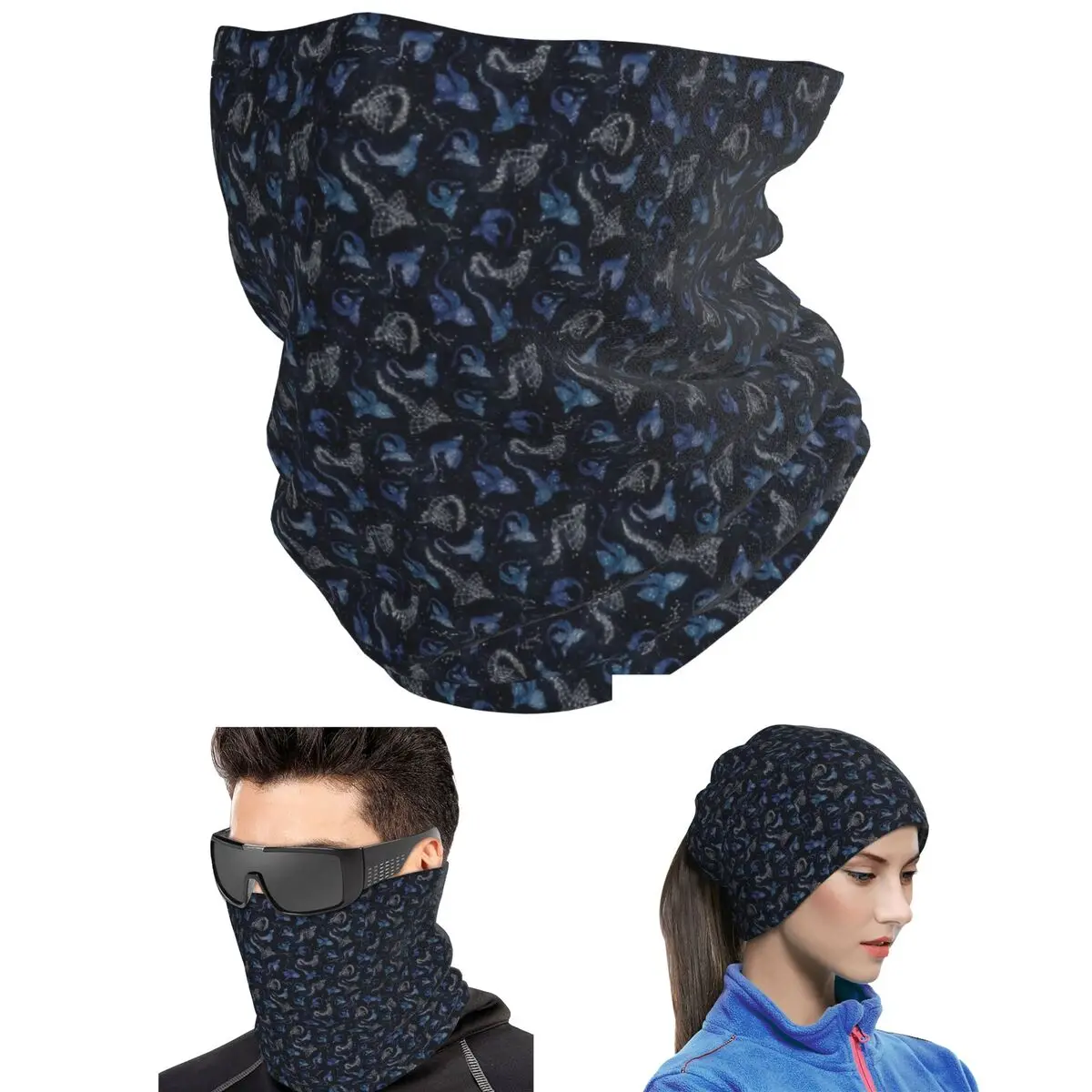 Dragon Star Constellations Bandana Neck Gaiter Printed Wrap Scarf Outdoor Sports Headband Unisex Adult Breathable
