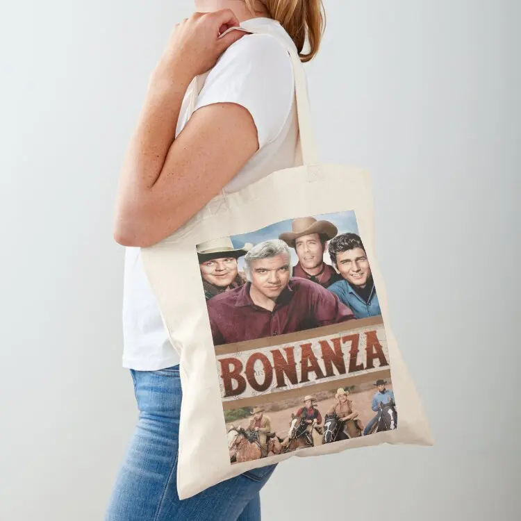 Bonanza vintage Tote Bag tote bag men's Custom bag Gift bags supermarket folding