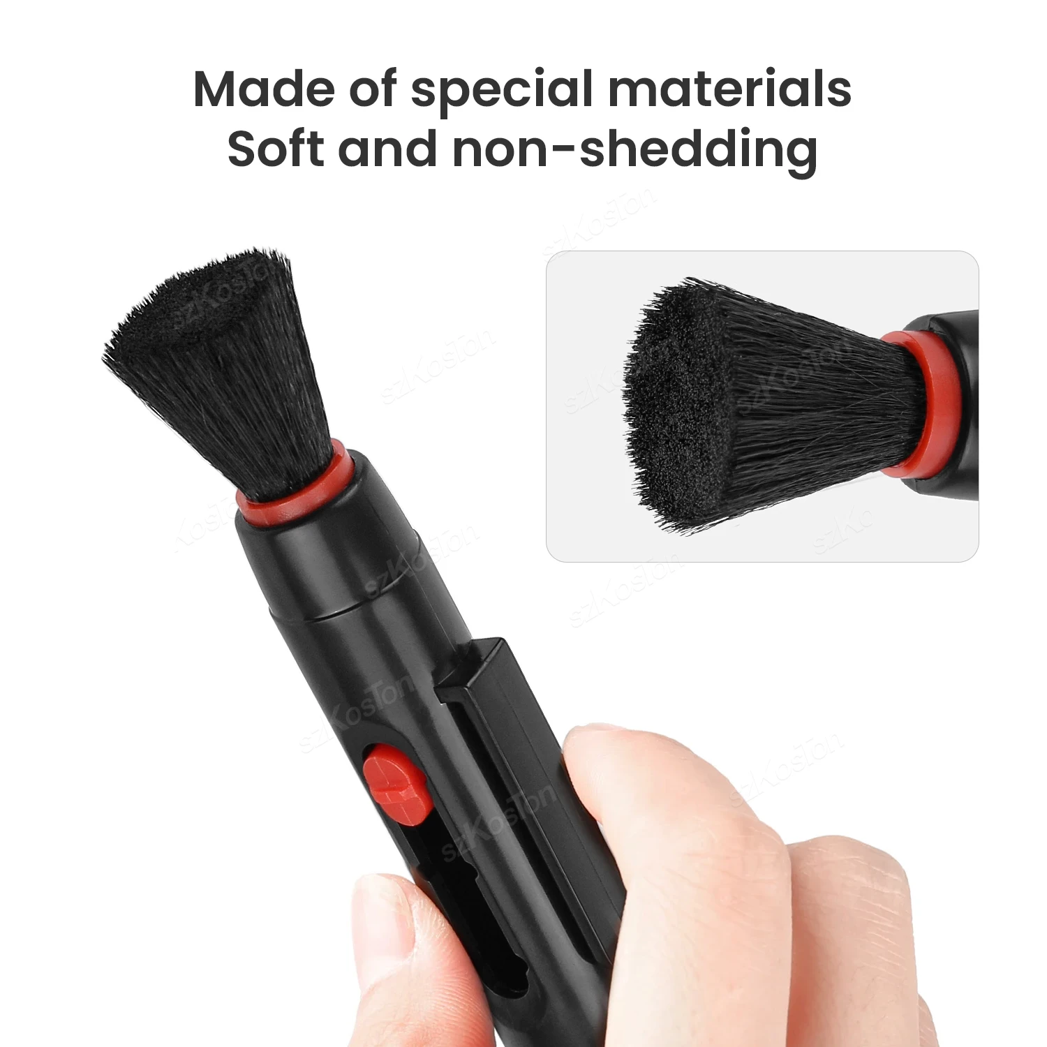 Lens Cleaning Pen with Retractable Soft Brush for DSLR Cameras Telescope And Sensitive Electronics Optics Cleaning Tool