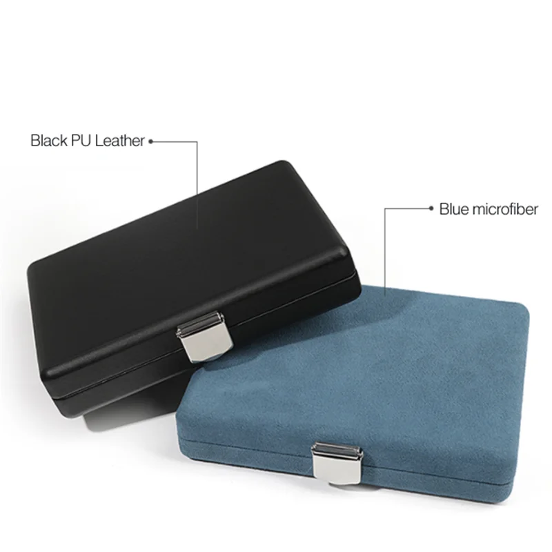 Boutique new loose diamond box, colorful gemstone display box with lid, jewelry storage box