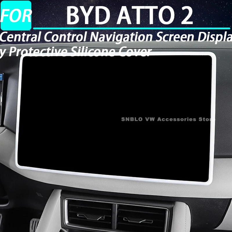 

Автомобильный центральный навигационный экран управления, защитный силиконовый чехол для BYD ATTO 2, аксессуары для интерьера 2025