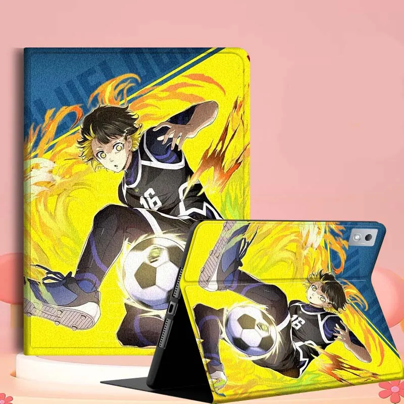 

Cartoon BLUELOCK Anime Art Tablet Case For Xiaoxin Legion Tab Y900 Y700 K10 M10 P11 Pad Pro GT Plus 3rd Gen 4 8.8 11 11.5