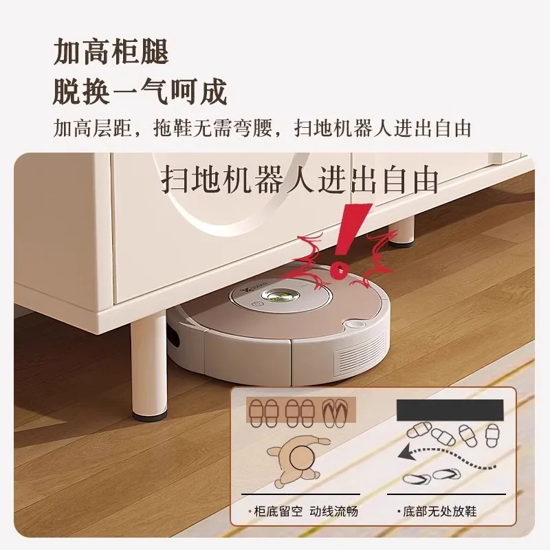 خزانة جانبية لتناول الطعام على الطراز الكريمي، خزانة شاي متكاملة، خزانة غرفة المعيشة، خزانة المطبخ المنزلية، خزانة تخزين