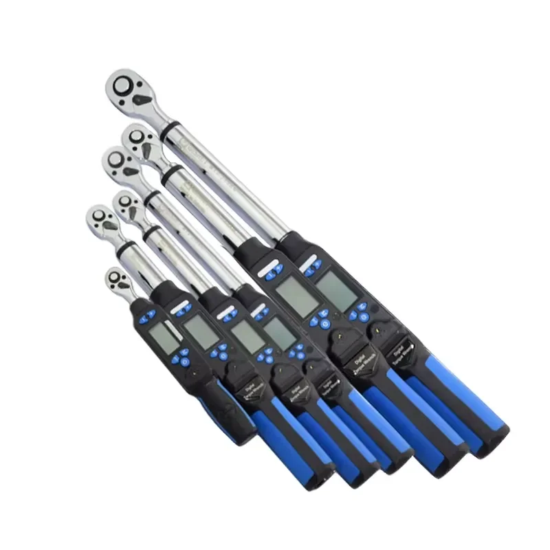 High Exactness Precision 1/2 Hand Tool 3.4-340Nm Bike Car Repair Adjustable Ratchet Spanner Drive Digital Display Torque