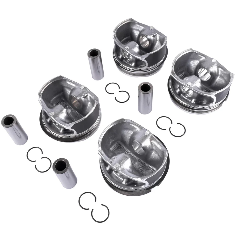 STD 0.5 Engine Piston & Ring Kit Fit 1.6 L M270 GAS For 12-19 MERCEDES-BENZ A160 A180 A200 B160 B180 B200 CLA180 GLA180 GLA200 view 5