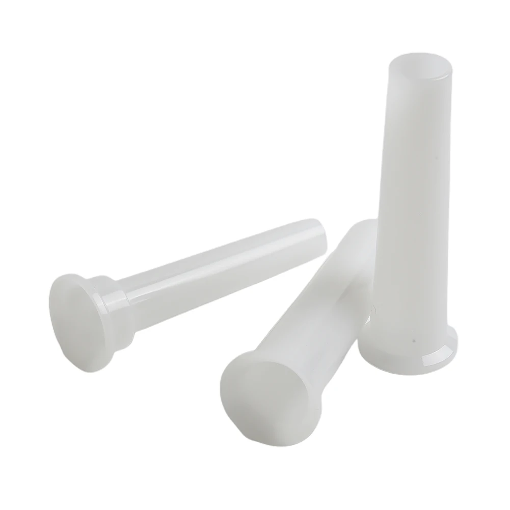 1 مجموعة مفرمة اللحم أنبوب وقمع 11.2 سنتيمتر/4.41 "مفرمة اللحم اليدوية حشو أنبوب السجق صانع ستوفير قمع أدوات أجزاء