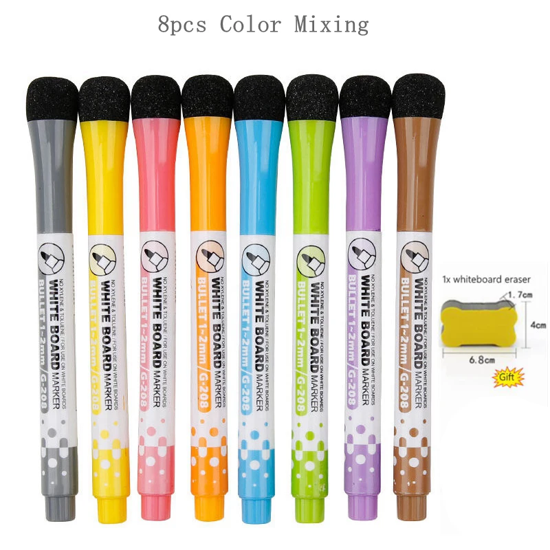 A3 A4 مغناطيس الثلاجة المغناطيسي السبورة الجافة محو مجلس الثلاجة قابل للمسح مرنة علامة ورقة المطبخ مذكرة قائمة البقالة