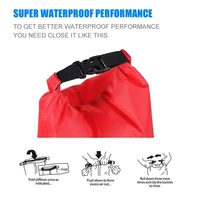 1.2L Portable Red Waterproof First Aid Kit Bag Emergency Kits Case Only For Outdoor Camp Travel Emergency Medical Bag Treatment 3