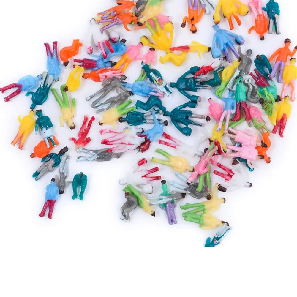 10/20/25/50 قطعة 1:75/1:50/1:42/1:30/1:25 مقياس دمى يدوية الصنع أرقام الناس بناء الركاب ABS نموذج شخصية ذاتية الصنع