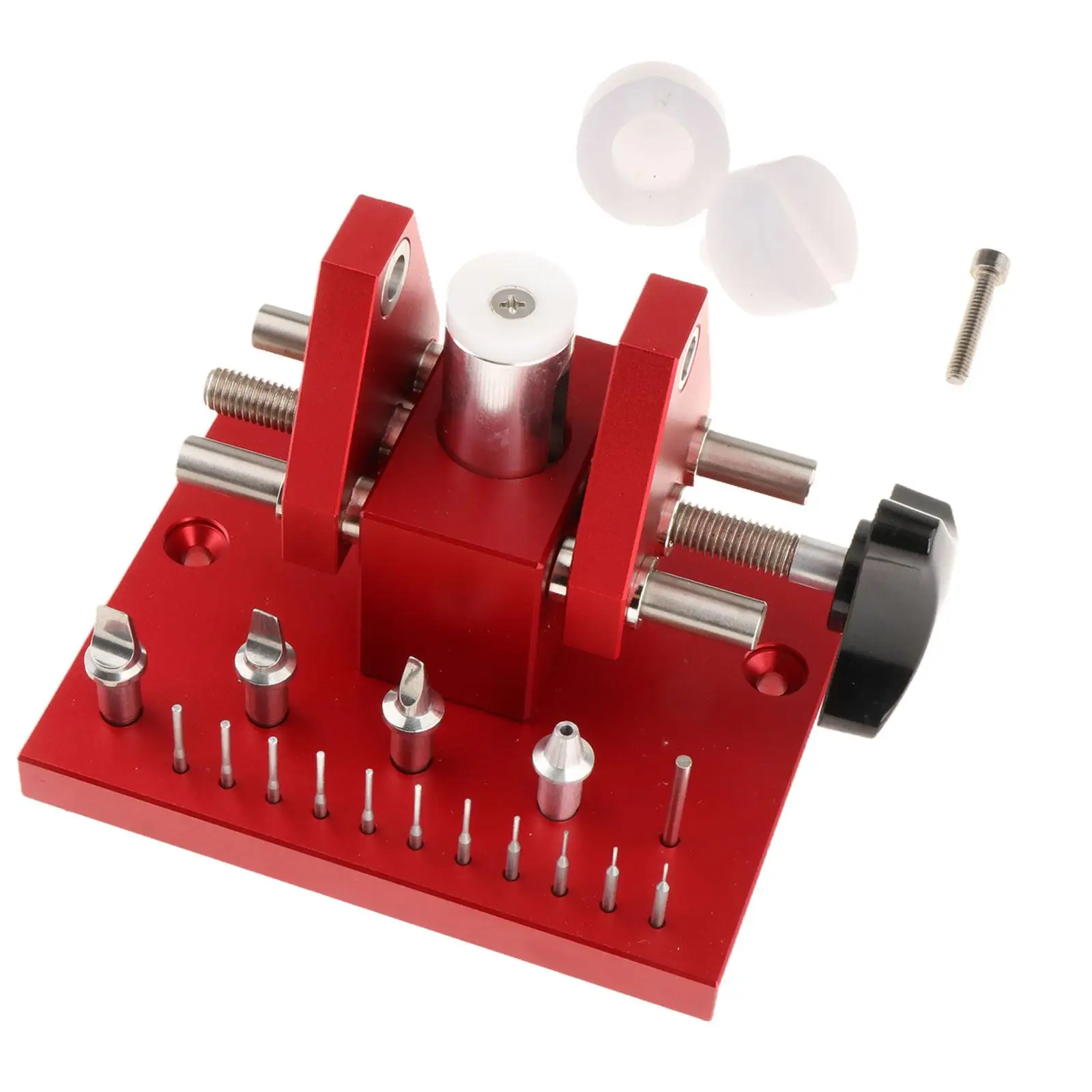 Watch Case Opener for Watchmaker, Watch Back Remover Tool, Multipurpose Watch Band Link Remover Adjuster Workbench