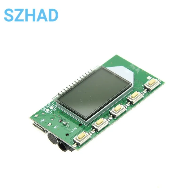 DC 3V-5V FM Transmitter Module DSP PLL 87-108MHz Stereo Digital Wireless Microphone Board Multi-function Frequency Modulation