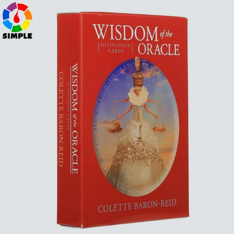 

73*102 mm Card Game 52 Deck Wisdom of the Oracle Divination Cards
