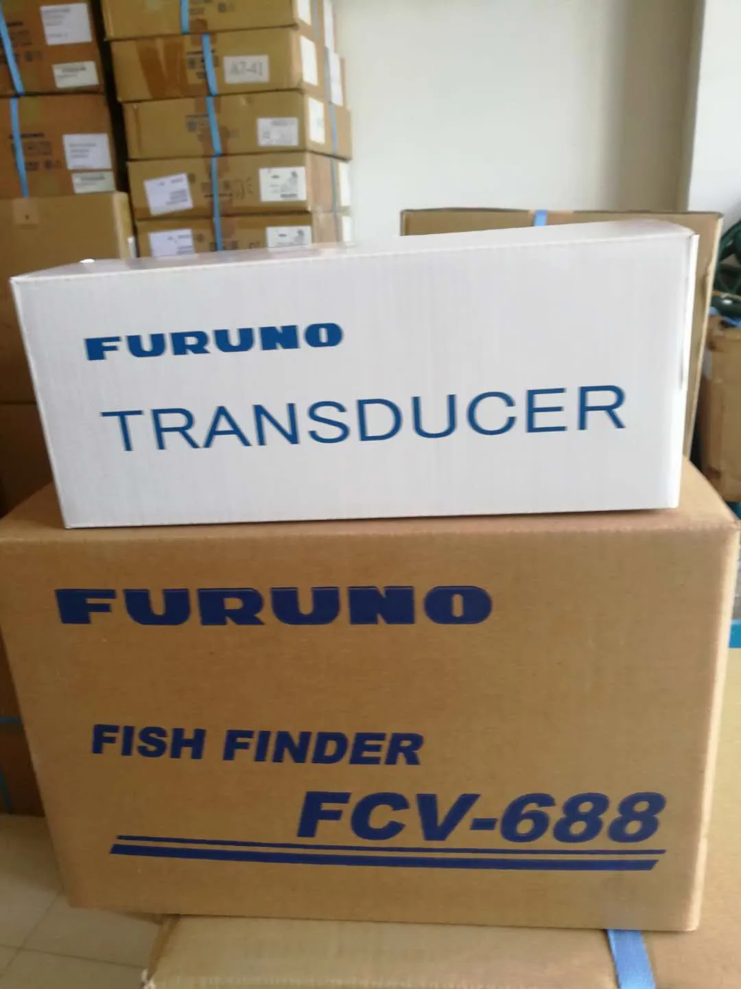 ONLY transducer for  FURUNO FCV-688, FCV-628Japan, color fish finder with measuring function