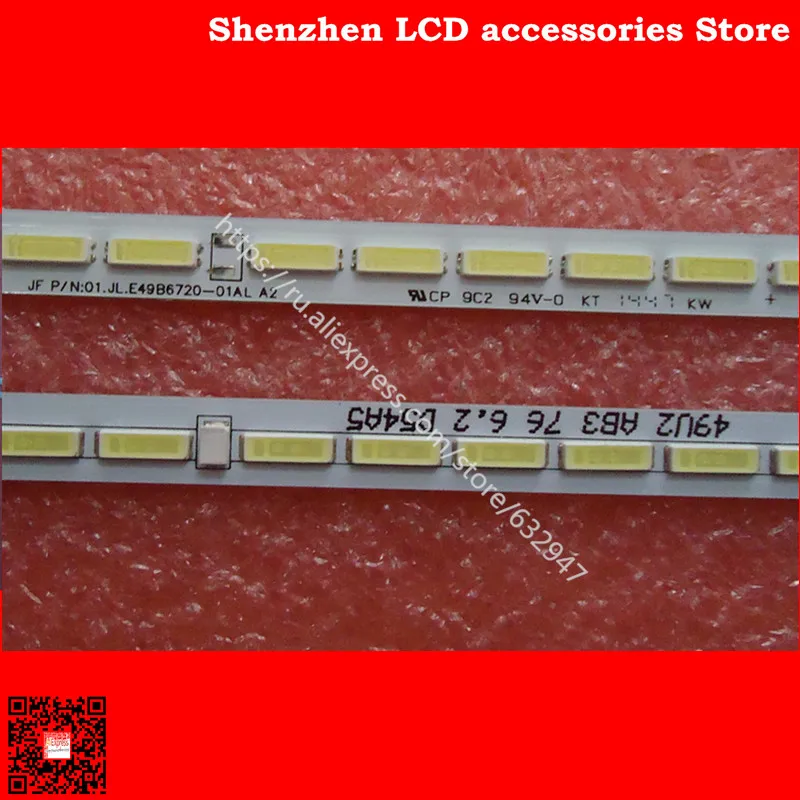 2 Cái/lô Cho Thương Hiệu Mới Ban Đầu Ban Đầu Lắp Đặt Của 49G8200 Đèn Thanh 1 = 66LED 540 Mm