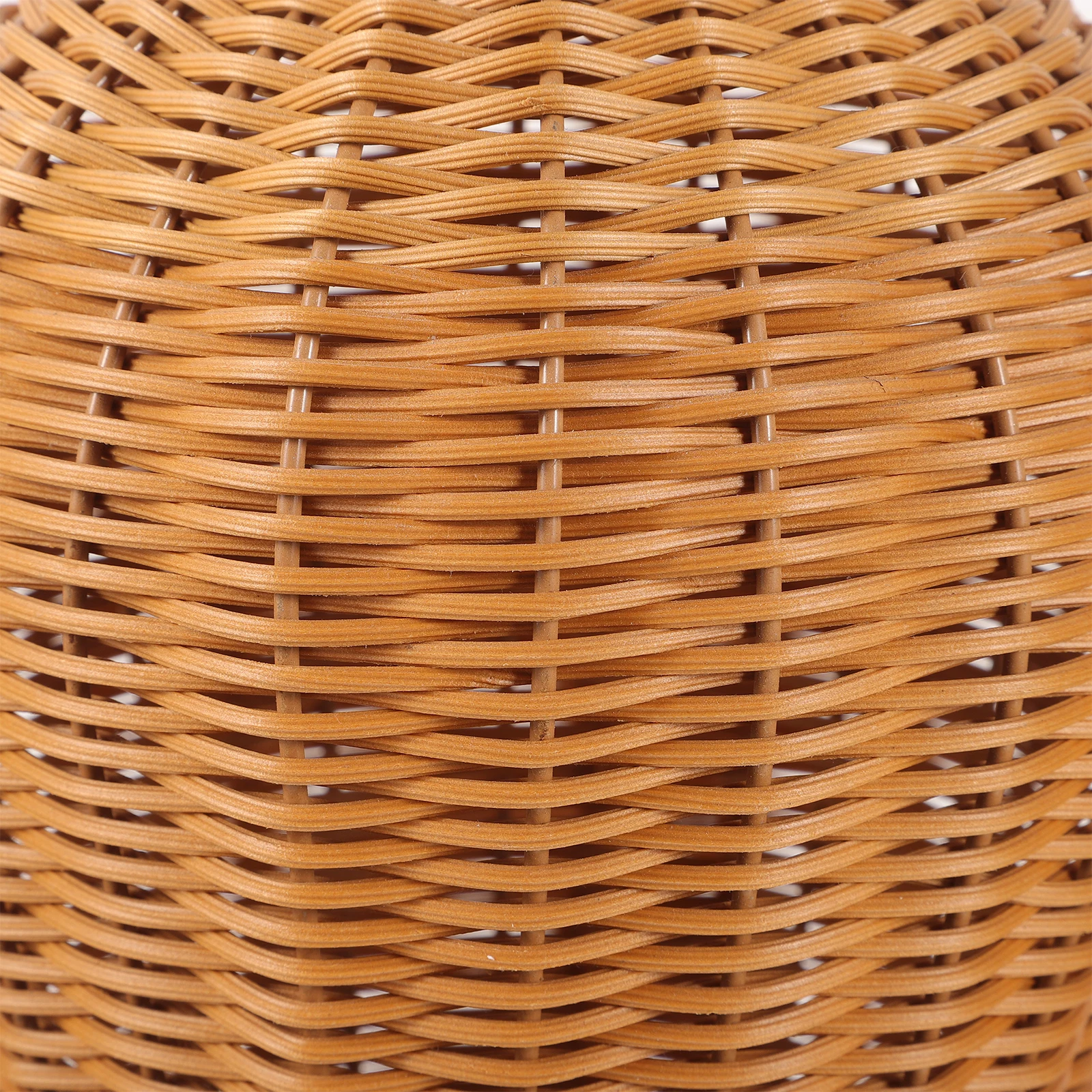 

Large Imitation Rattan Floor Simple Elegant Neutral Office Decoration Arrangement Vase Plastic Woven Holder Dried
