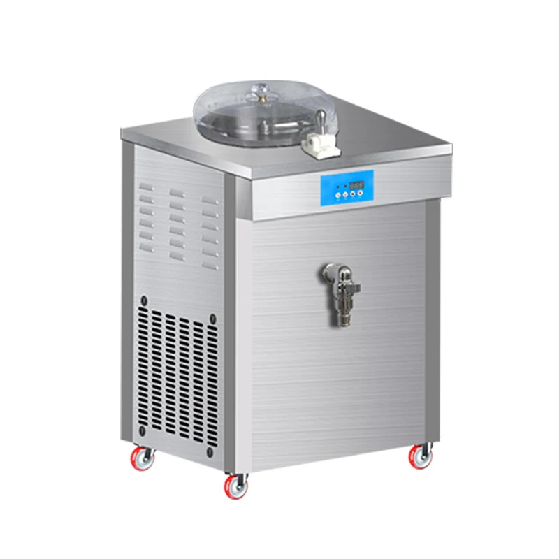 Italian Hard Ice Cream Refrigeration Machine 5 Liters Mixing Milk Slurry Freezer Cold Fruit Gelato Maker