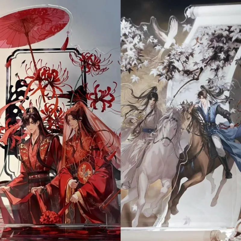 The Husky and His White Cat Shizun‌ Stand Surrounding High-value Acrylic Signboard Decorations Desktop Collectibles Display Gift