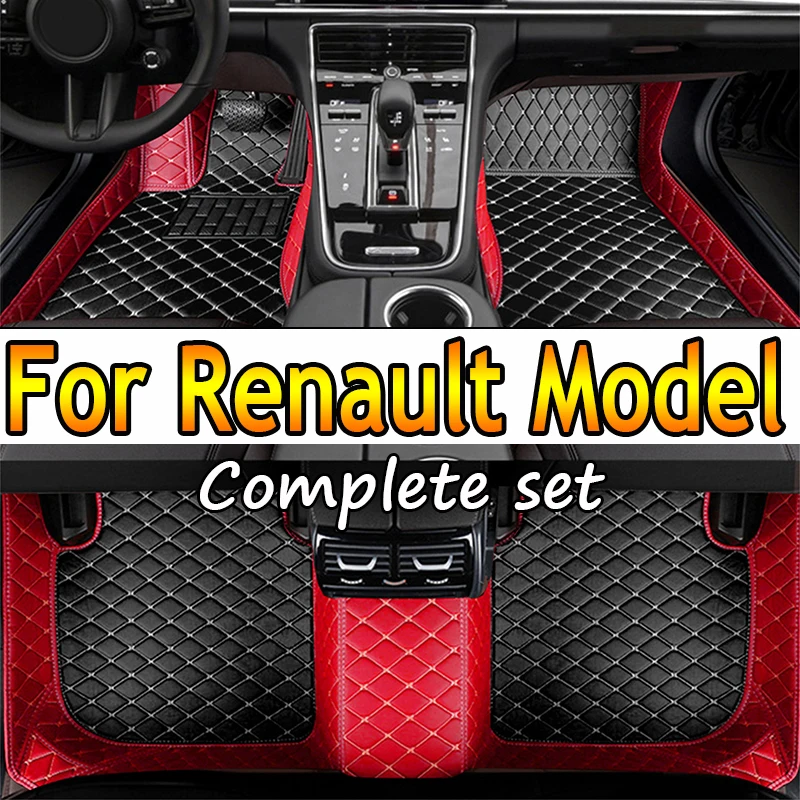 

Car Floor Mats For Renault Captur Koleos Fluence Arkana Duster Laguna Zoe Pulse Clio Car Accessories 2022 2023