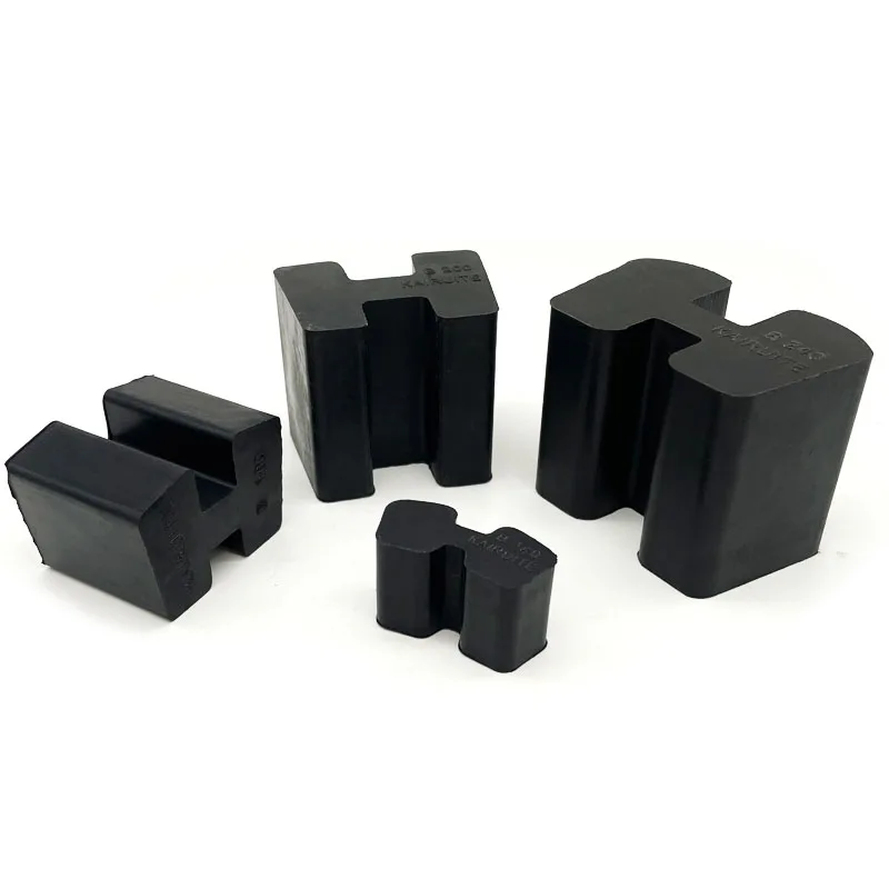 1Pcs Black Rubber H-type Coupling B Type Coupling Elastic Block Buffer Pad Rubber Shock-absorbing Wear-resistant Block