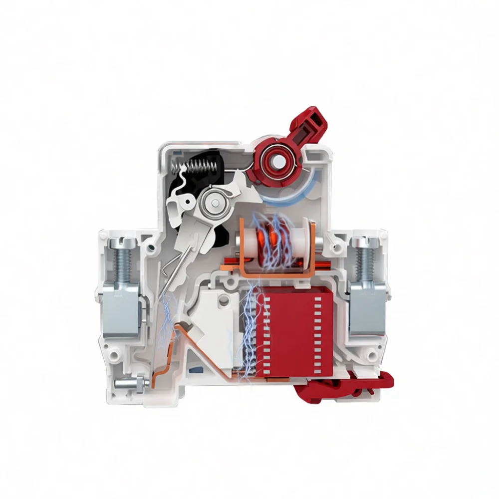 For Delixi DZ47SLES Miniature Circuit Breaker Leakage Protection Switch Industrial Grade Safety Device For Power Circuit Wiring