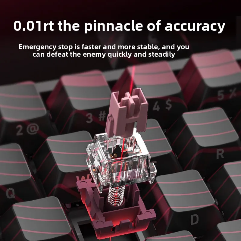 Langtu MC68 Ultra magnetisch schakelaartoetsenbord Ultra lage latentie 0,01RT 8k retoursnelheid Aangepast gamingtoetsenbord Laptopaccessoires