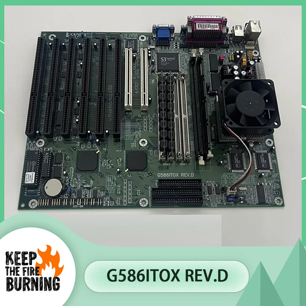 G586ITOX REV.D 586 industrial control motherboard G586ITOX C/512K