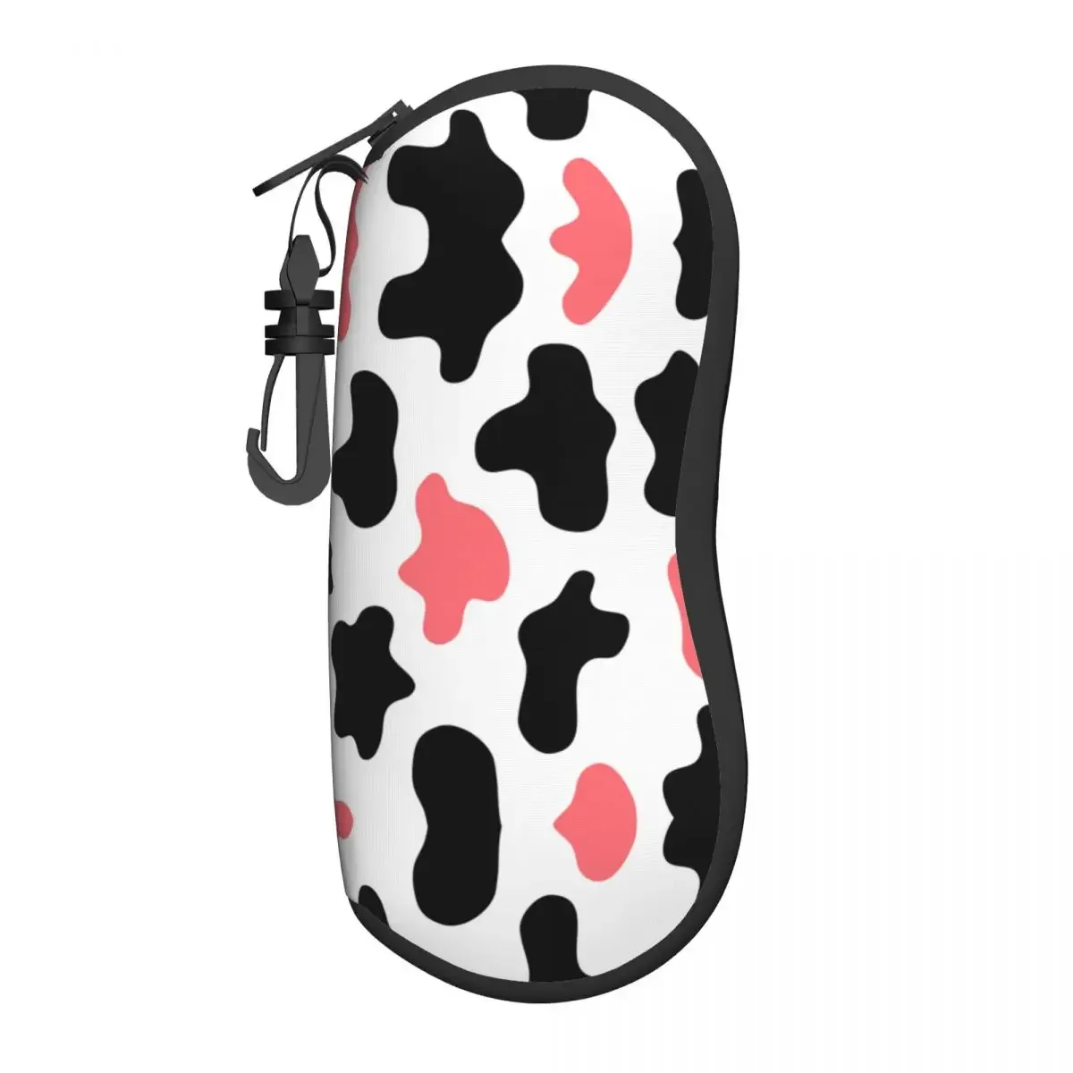 Cow Spots Shell Eyeglasses Protector Cases Fashion Sunglass Case Texture Animal Skin Glasses Pouch