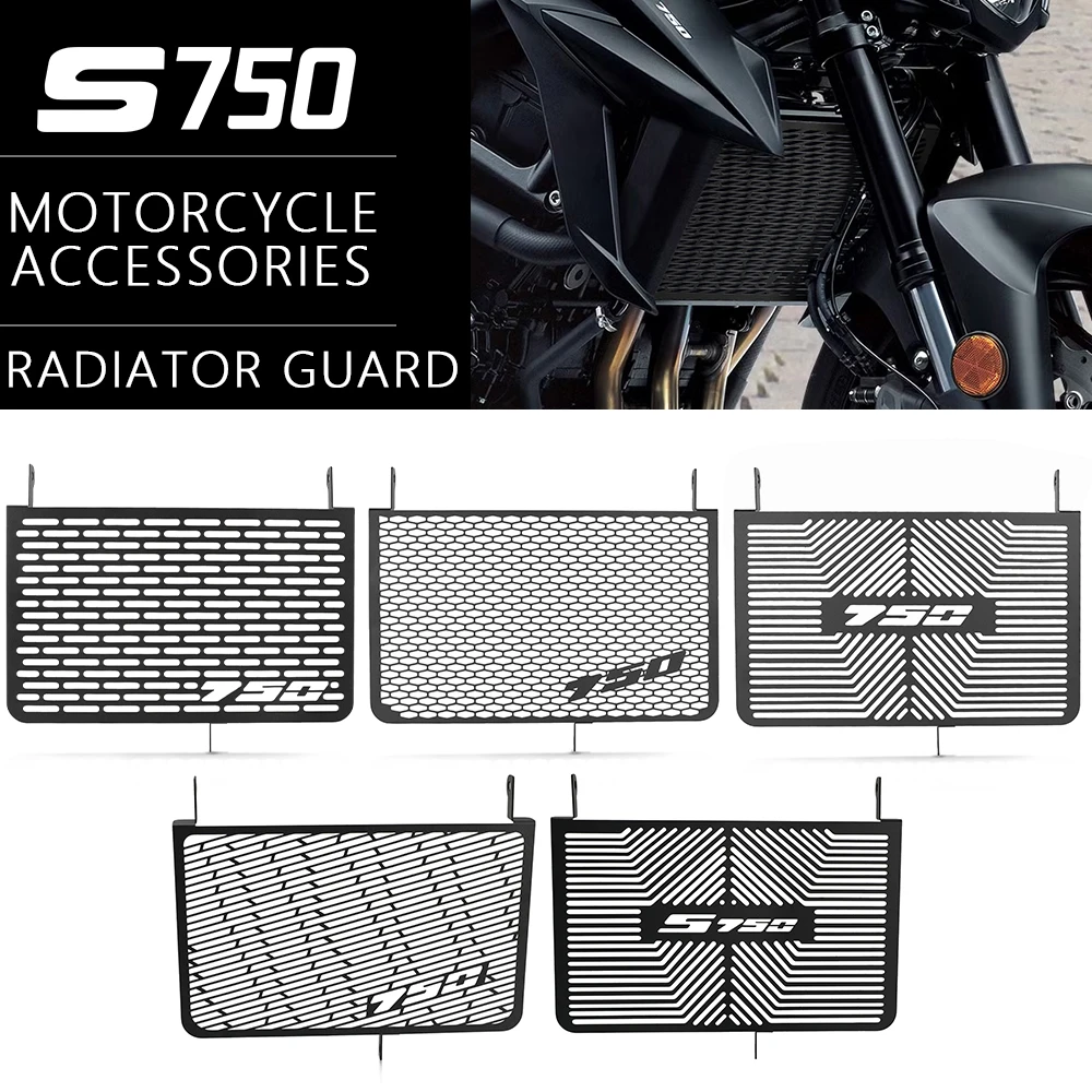 

FOR SUZUKI GSXS750 GSX-S750 GSX-S 750 S750 2017-2025 Motocycle Radiator Guard Grille Water Tank Cover Protector GSR750 2010-2017