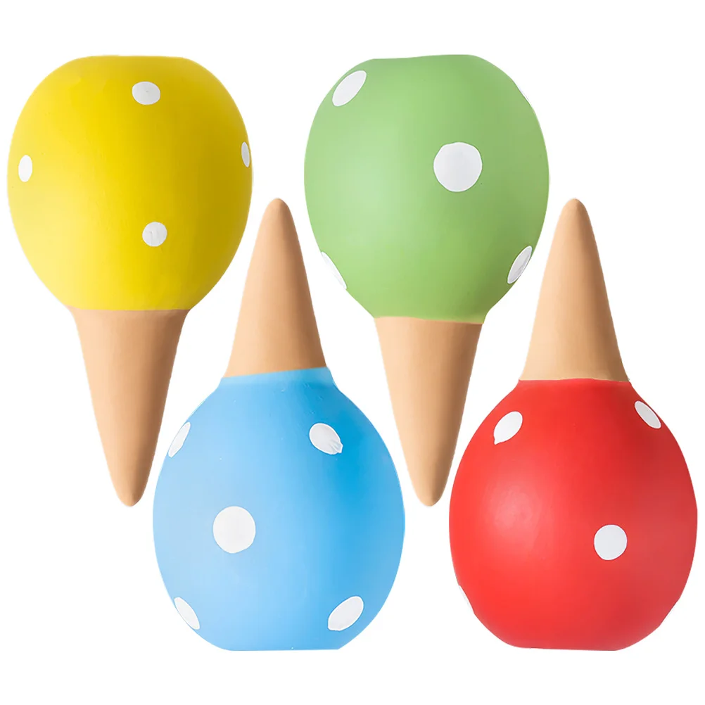 

4Pcs Terracotta Plant Self Watering Spikes Colorful Polka Dot Automatic Watering Stakes Indoor Outdoor Terracotta Spikes