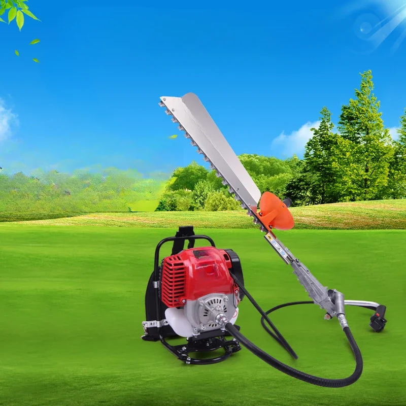 

Gasoline hedge machine single-blade repairing king tea, tea tree trimmer, gasoline double-blade pruning machine