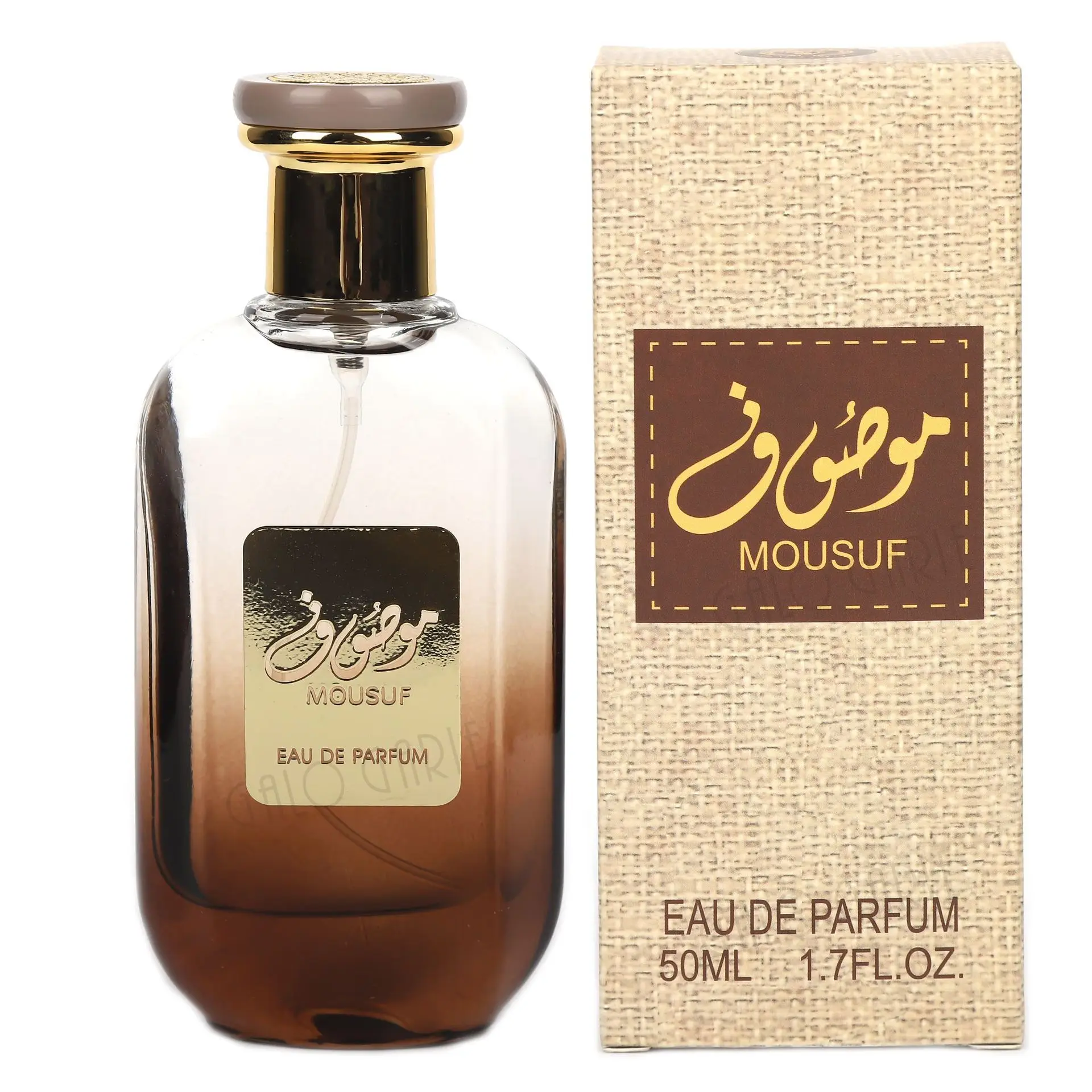 

Mousuf 50ml Arabian Perfume Cross-Border Fragrance Dubai Middle East Export Dubai Arab Perfume for Men And Women