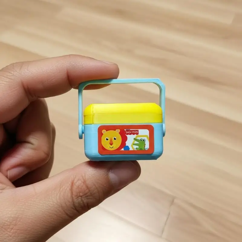 Kid Educational Dollhouse Miniature Shape Sorting Set with Interactive Learning Benefits