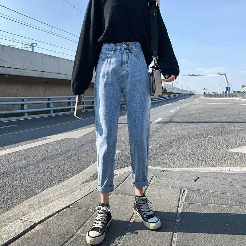 

Широкие джинсы женские темная академическая одежда офисная работа деловая формальная женская джинсовая мода удобная элегантная шикарная базовая простая