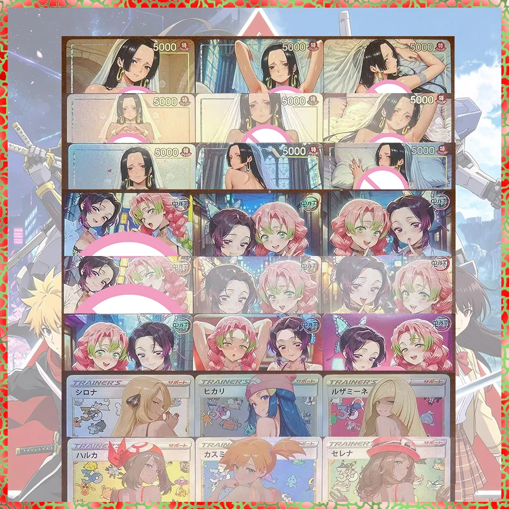 Collectibles Card DIY ACG Goddess Story Anime Tsunade Haruno Sakura Senju Tobirama Minato Games Toys Festivals Birthday Gifts