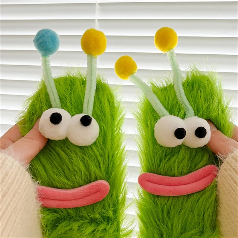 Fluffy Funny Socks Autumn Winter Coral Fleece Floor Stocking ABDL Sleep Sock Soft Cozy Fuzzy Cute Mid-tube Socks 36-40 Size view 4