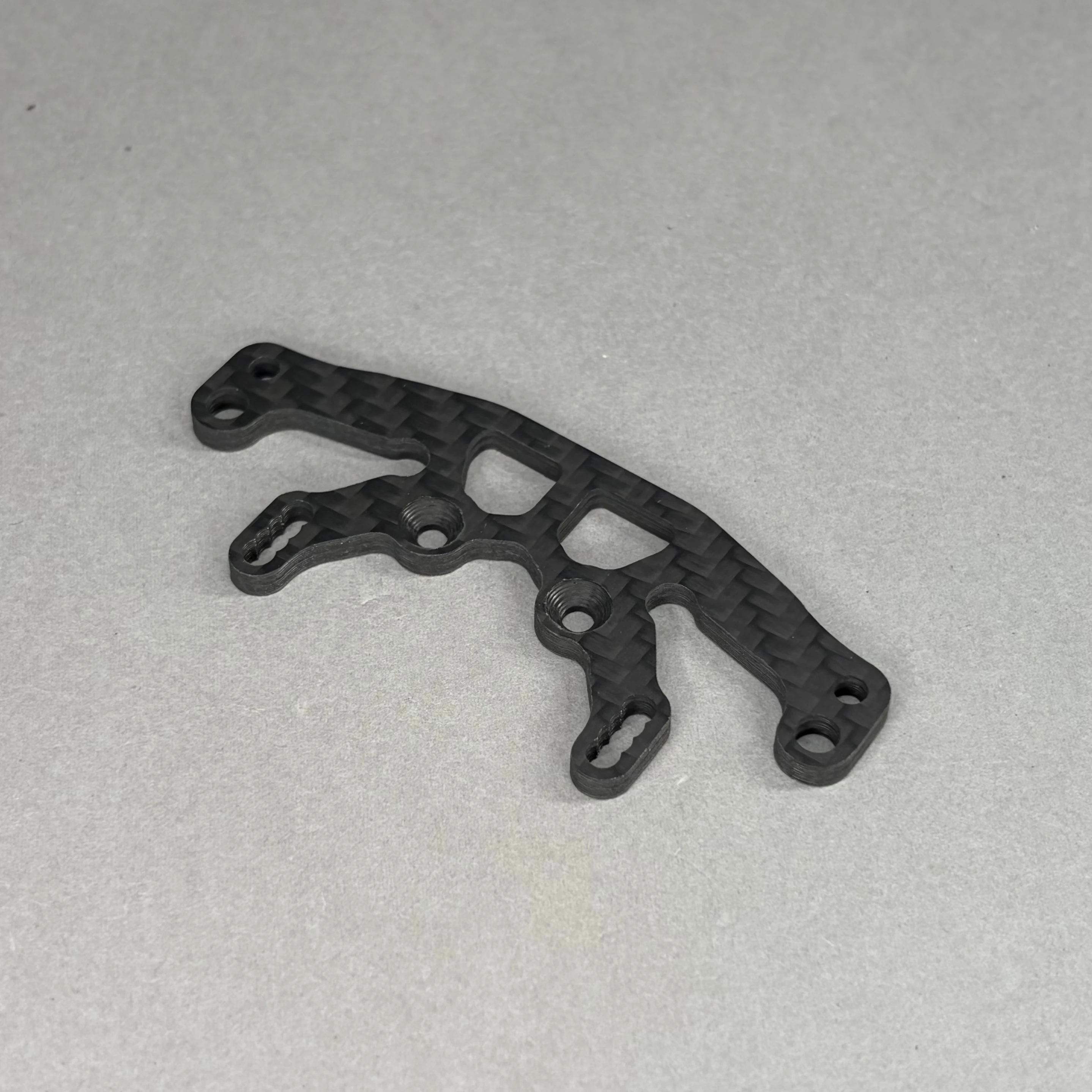 Carbon Fiber Rear Body Post Mount for Tamiya MB01 with Screws & Shims (Requires Ball Nuts) 2 Sold