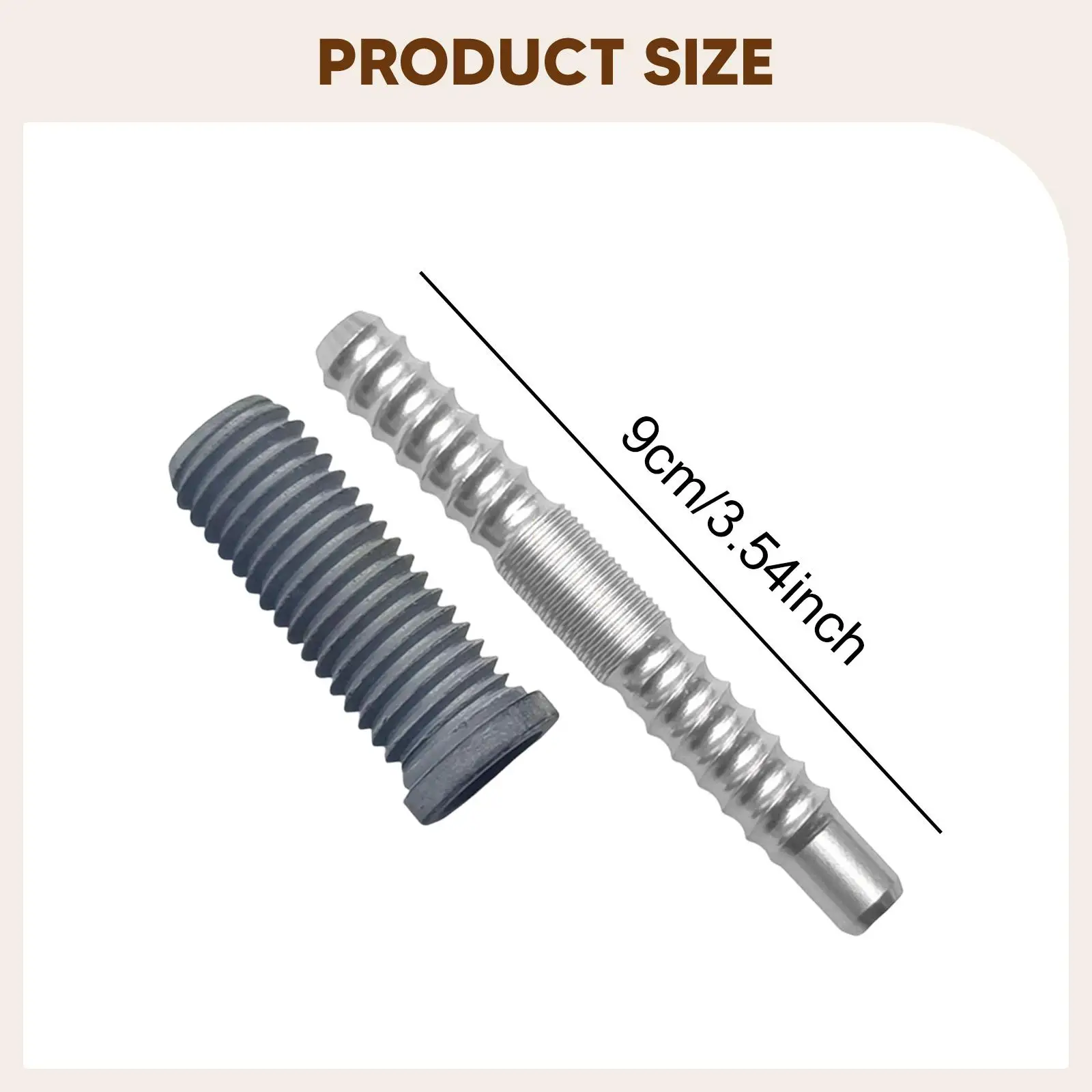 

Алюминиевый соединительный штифт для бильярдного кия 3/8 X 8, винтовой вкладыш, фитинги для шафта, запчасть для ремонта бильярдного кия, простая установка