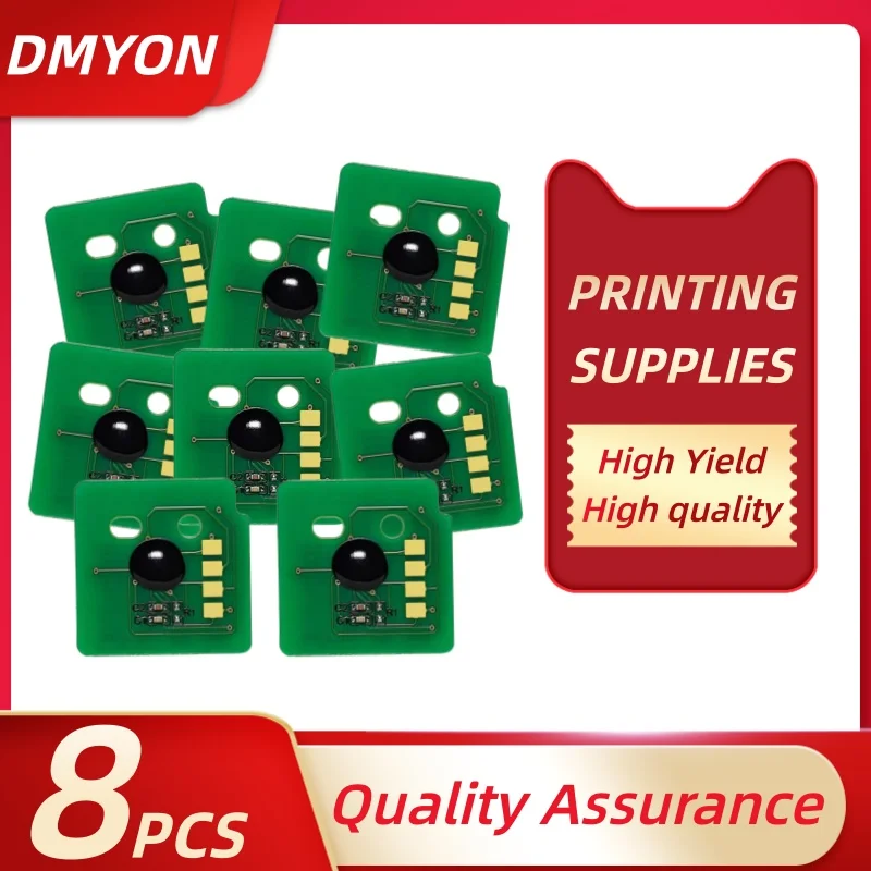 

8 шт. чипов CT351235 DRUM CT203400 CT203435 CT203401, совместимых с тонером Fuji Xerox ApeosPort 4570/5570, для картриджа/блоков формирования изображения