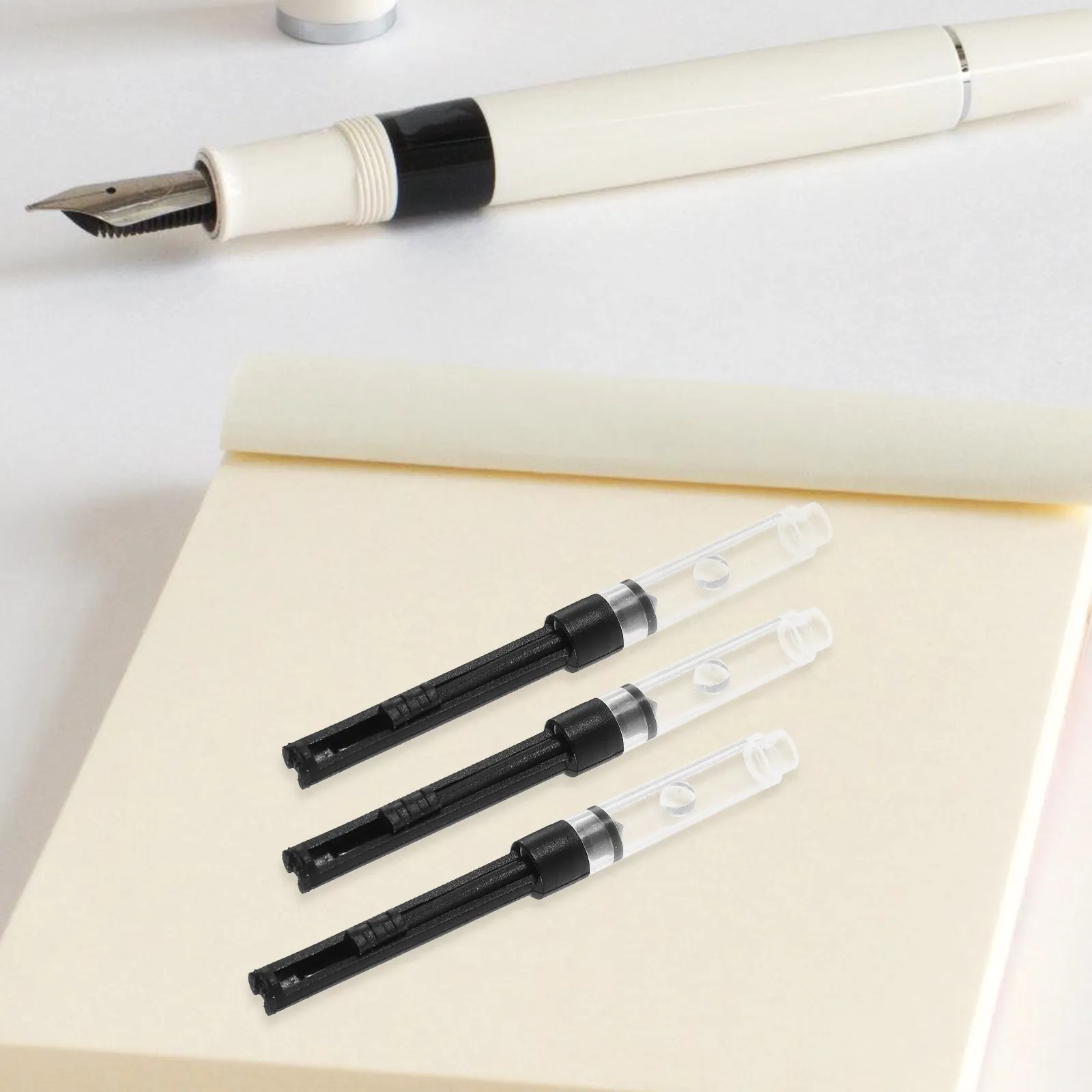10Pcs Fountain Pen Ink Absorption Parts Ink Converter Refill Tube Spring Filler Pen Accessory School Supplies Gift