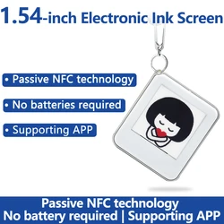 1.54 inch Passive NFC e-Paper BW Display E-ink Screen Red/Black/White Color No Need Battery Wireless Powered Data Transfer