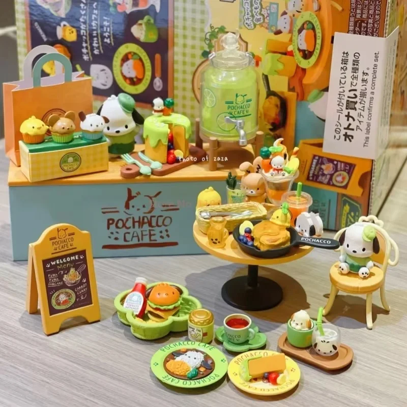 

Re-Ment Miniature Scene My Melody Room Kuromi Room Action Figures Collectible Models Cute Funny Girl'S Birthday Surprise Gift