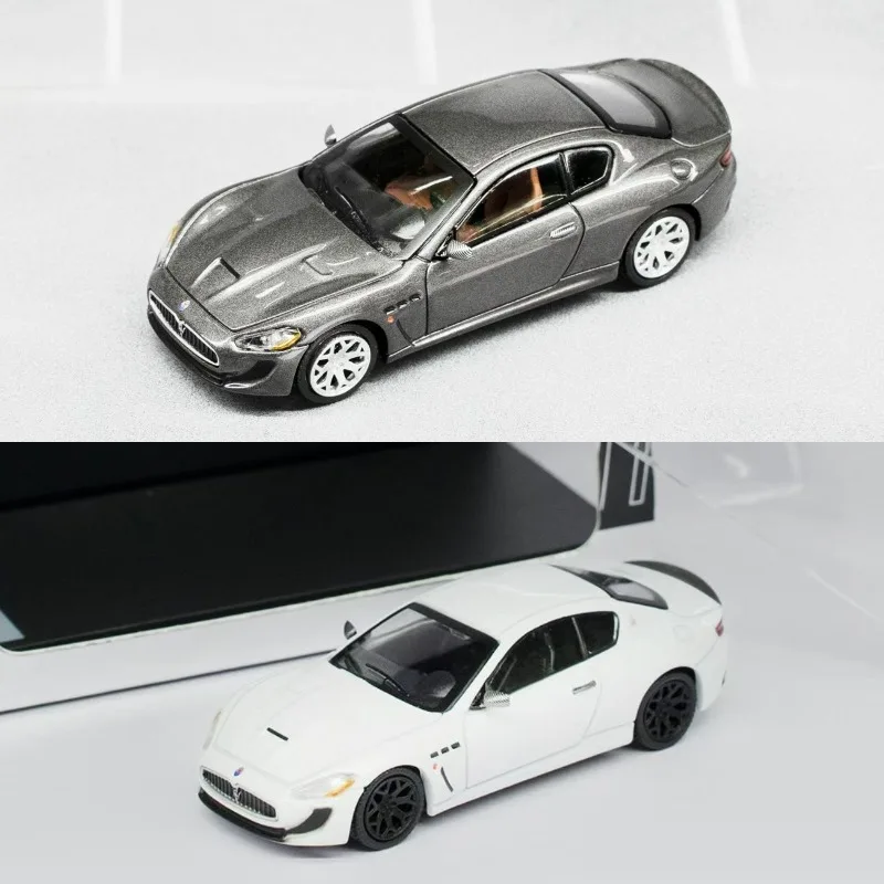 نموذج سيارة Shadow 1:64 Maserati GT مصنوع من خليط معدني، لعبة هدية مهرجان الأولاد، عنصر زخرفي قابل للجمع للبالغين. #1