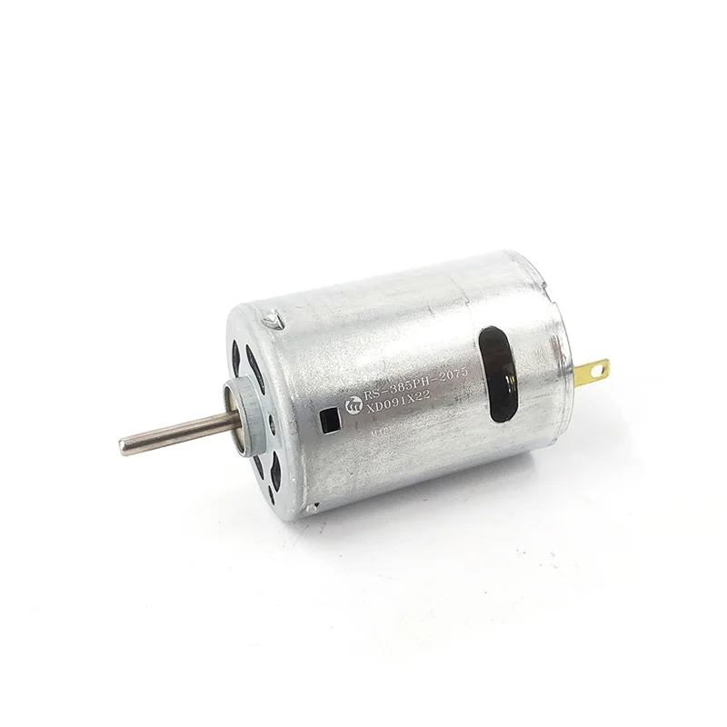 1PC RS-385PH-2075 Mini 385 Motor DC 12V 11800RPM High Speed Carbon Brush Micro 27.5mm Electric Motor DIY Home Appliances