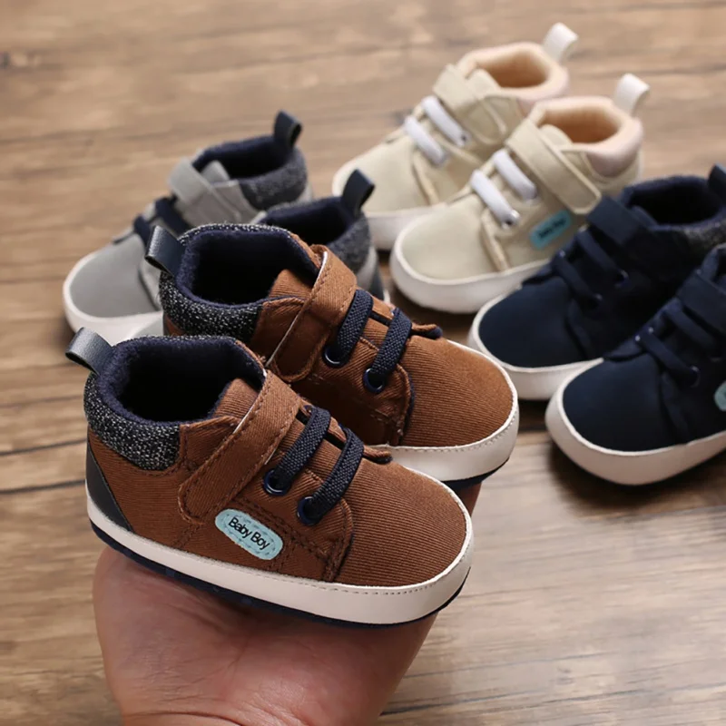 Newborn Baby Kids Shoes Themed Multicolor Boys And Girls Shoes Casual Sneakers Soft Sole Non-Slip Toddler Shoes First Walkers