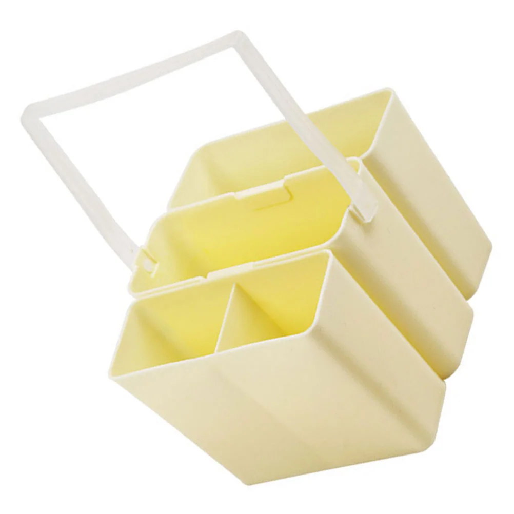 Sink Cleaner Portable Brush Paint Washer Triple Painting Holder Bucket Multi-functional Washing Artist Rack