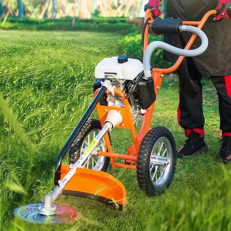 Gas 4 Stroke Grass Trimmer Engine for Lawn Mower, Agricultural Weeding Machine, Oil Grass Cutter and Ditching Tool
