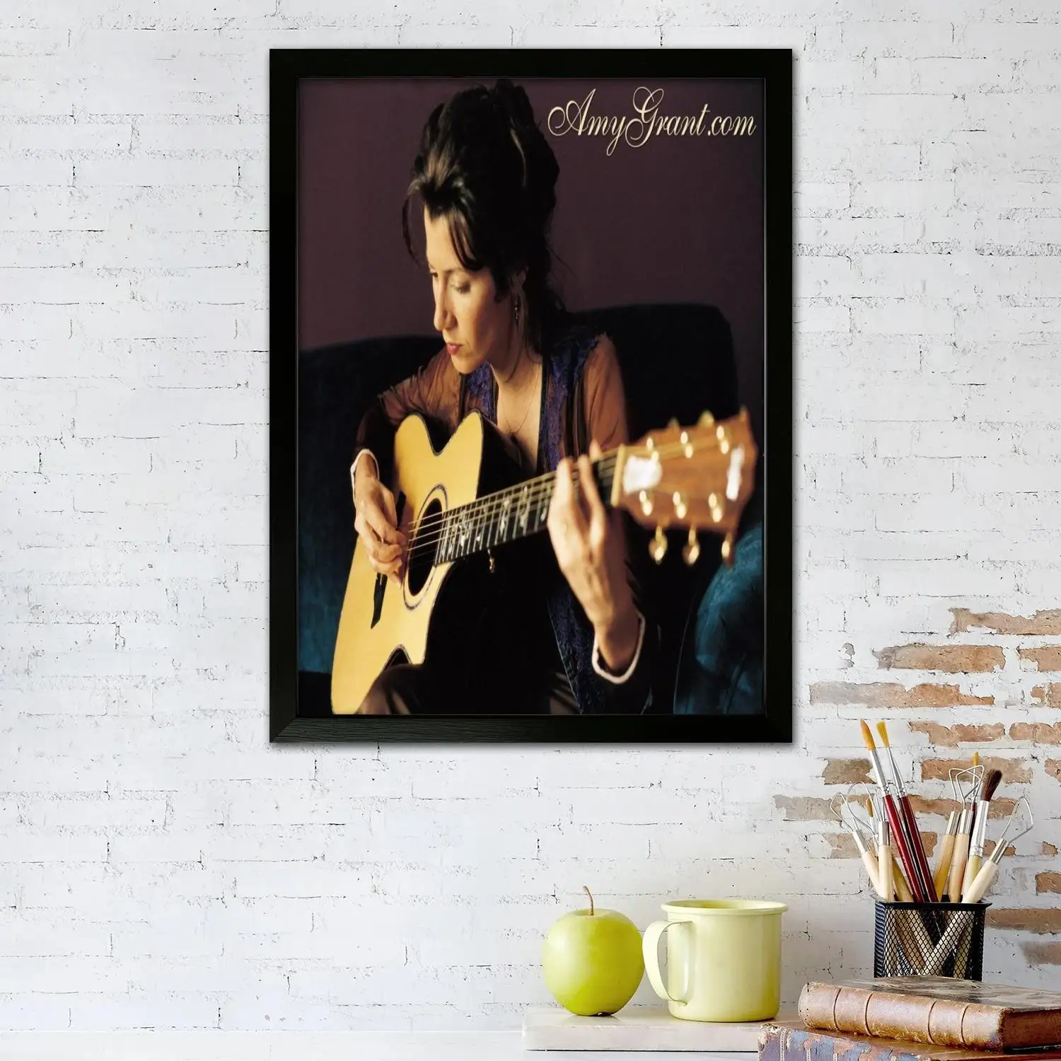 Amy Grant Canvas Art Poster and Wall Art, Picture Print, Modern Family, Bedroom Decor, Posters,Decorative painting