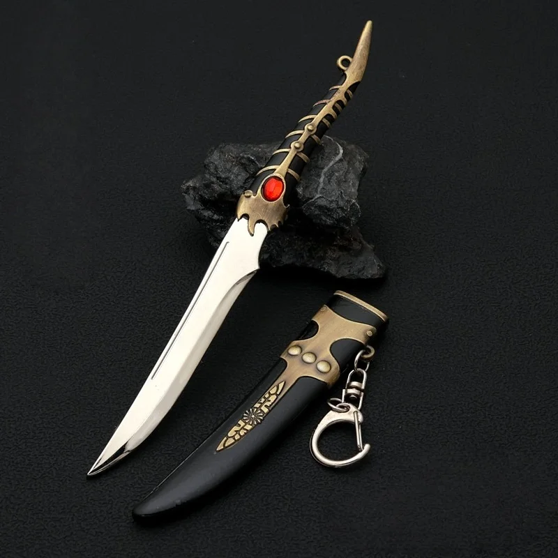7inch Dragon Skull Katana Movie Real Full Size Japanese Samurai Sabre Alloy Damascus Knife Sword Cosplay Prop Home Decoration