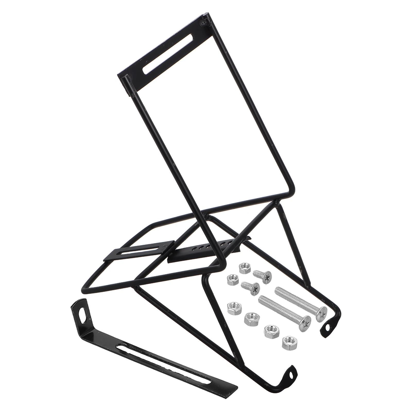 1set Front Bike Rack For Mountain Bike Aluminum Alloy Cargo Carrier High Load Capacity Easy Install Compatible With City