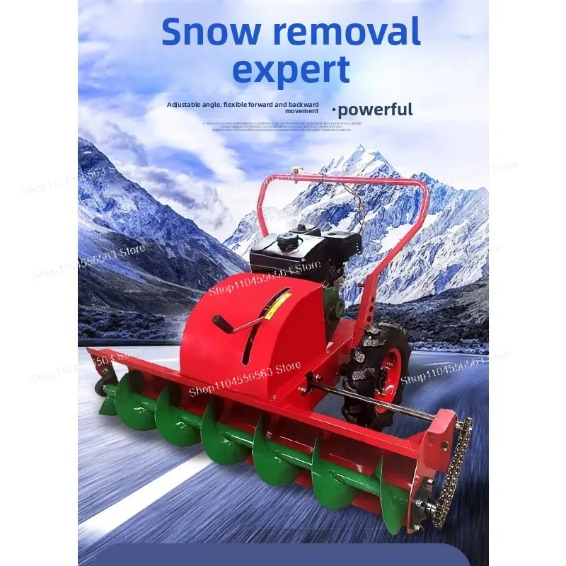 

Multi-Function Hand-Push Snow Blower, Spiral Snow Throwing, Compact Snow Cleaner for Home, Property & Fishpond